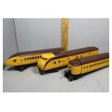 MTH M10000 Streamliner "City of Salinas" 3 pc set