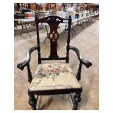 19th Century armchair 42"x. 29" x 19"