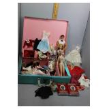 Barbie Vintage Fashion doll carrier with Midge w.