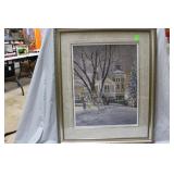 "Sleigh Ride" by artist Douglas Laird signed artis