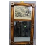 Currier & Ives "Summer in the Country" mirror