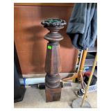 Mission column style custom ashtray