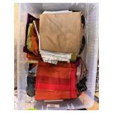Bulk tote of quilting fabric