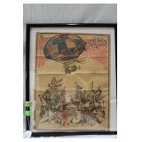 1967 Sparta Poster "Sunday Afternoon" Original