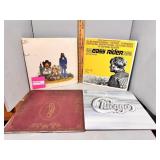 7 albums - Jethro Tull, Chicago, Easy Rider, Alan