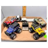 Monster truck & die cast truck grouping