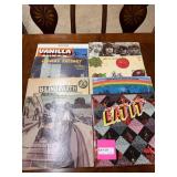 Eight albums - Cosmos Factory, Best of Cream, Eat