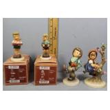 Four Goebel figures - Honor Student, Apple Tree, H