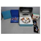 Eleven Disney Pins in original collector boxes