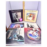 Six albums - FLeetwood Mac, Carole King, Steve