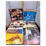 Eight albums - Cosmos Factory, Best of Cream, Eat