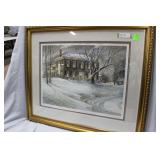Trisha Romance "Winter Twilight" signed litho 70/2