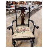 19th Century armchair 42"x. 29" x 19"