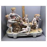 20th Century Capodimonte style cherub porcelain