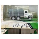 John Deere tractor in box &  Milk tanker