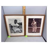 Two autographed photos - Twins Jerry Olsen & Brook