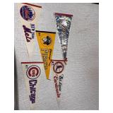 Five MLB baseball pennants - Toronot Bluejays,