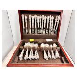 Reed & Barton sterling flatware service for 14 -