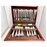 Reed & Barton sterling flatware service for 14 -