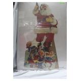 Coca Cola Vintage paper Santa display