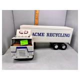 Ertl Acme Recycling semi truck & trailer