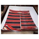 Two hand woven Native American throw blankets 60"