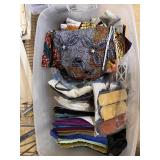 Bulk tote of quilting fabric