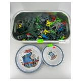 90s toys - Army men, Indian plastics, Thomas the T