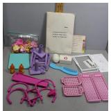 Barbie pool furniture, patio and vintage accessori