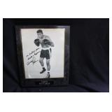 Floyd Patterson framed headshot 13" x 10.5"