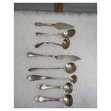 Sterling monogramed flatware - spoons & knives