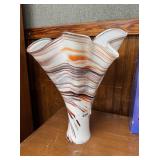 Ukrainian ribbon vase 16" H