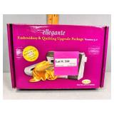 ellegante Embroidery & Quilting upgrade version 3.