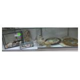 Assortment Seashell art/dï¿½cor incl two shadowboxes