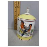 Italian Mottahedeh Design porcelain cookie jar wit