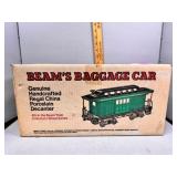 Jim Beam Baggage Car decanter in original box