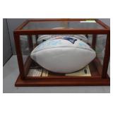 Autographed Patriot Football signed by Danny Woodh