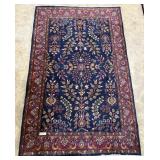 Woven Persian area rug 76" x 4
