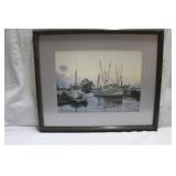 "First Light" by B.B. Barrick artist signed litho