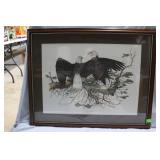 Eagle framed print 29" x 37"