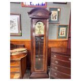 Grandfather Clock with shell crown adornment &