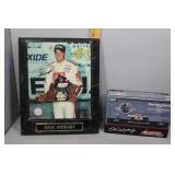 Tony Stewart autographed plaque