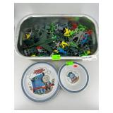 90s toys - Army men, Indian plastics, Thomas the T