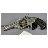 S&W SINGLE ACTION revolver MODEL 1 1/2 SHOT 5 CYCL