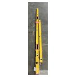 2X$ Assorted Stabila levels type 80 ASM-2 48" &