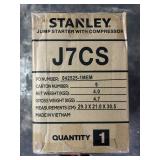 Stanley jump starter with compressor
