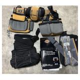 5x$ Dickies 16 pocket bib apron, Dickies tool