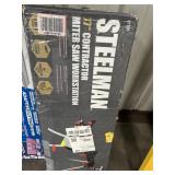 Steelman 77' Contractor Miter Saw Workstation