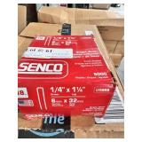 Senco L15BRB right basic finish staples quarter
