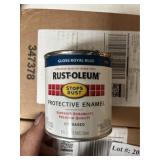 4x$ Rust-oleum enamel paint